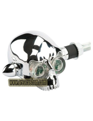 INTERMITENTES LED SKULL HEAD HOMOLOGADOS