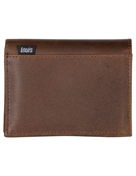 CARTERA MOTO 9 X 12 CM PIEL MARRÓN