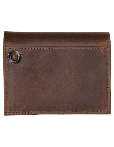 CARTERA MOTO 9 X 12 CM PIEL MARRÓN