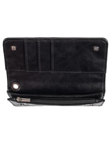 CARTERA MOTO 16 X 8 CM PIEL SINTETICA