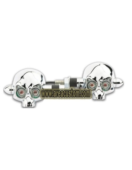 INTERMITENTES LED SKULL HEAD HOMOLOGADOS