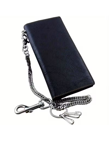 CARTERA PIEL 18X9 AC CON CADENA PARA CINTURÓN