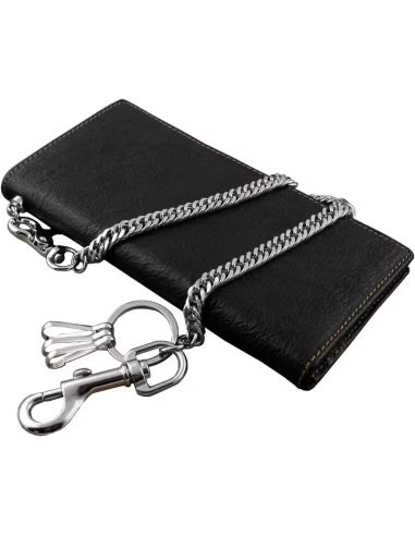 CARTERA PIEL 18X9 AC CON CADENA PARA CINTURÓN