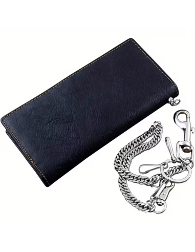 CARTERA PIEL 18X9 AC CON CADENA PARA CINTURÓN