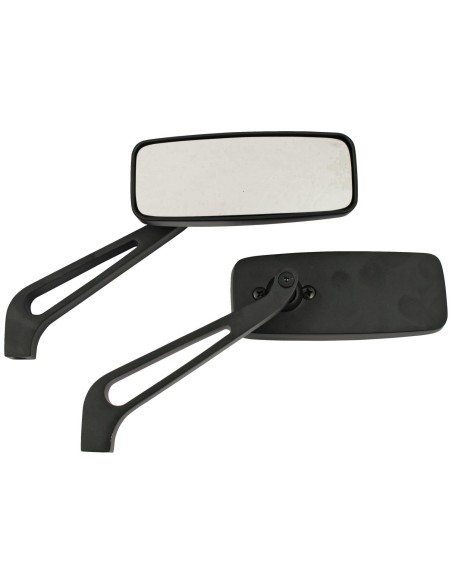 ESPEJOS STREET RAGE SQUARE ALUMINIO M10 NEGRO MATE|Area Custom85,00 €