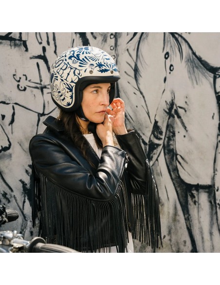 Casco Jet DMD Retro Amori | Área Custom