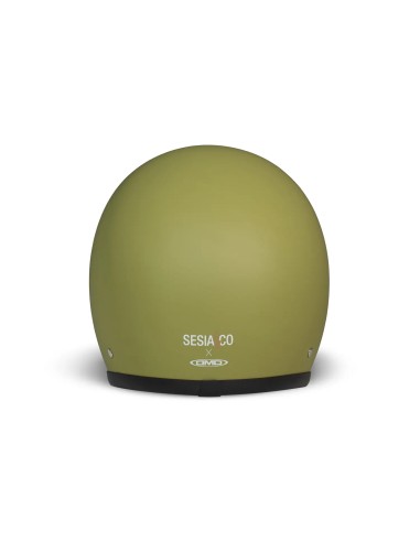 Casco Jet DMD Retro Salvia | Área Custom