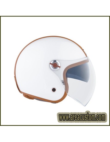 CASCO NEXX X70 GROOVY BLANCO CAMEL