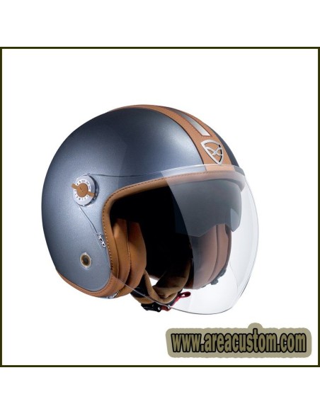 CASCO NEXX X70 GROOVY TITANIO CAMEL