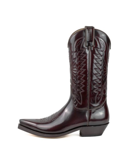 BOTA COWBOY FLORENTIC BURDEOS MAYURA BOTA COWBOY FLORENTIC BURDEOS MAYURA