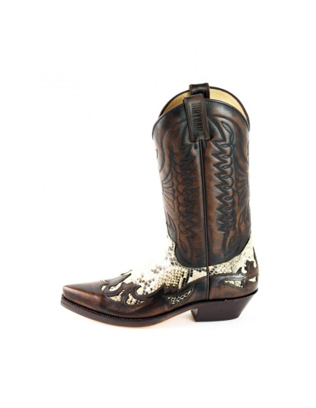 BOTA COWBOY MILANELO ZAMORA PITÓN NATURAL BOTA COWBOY MILANELO ZAMORA PITÓN NATURAL