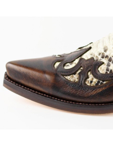 BOTA COWBOY MILANELO ZAMORA PITÓN NATURAL BOTA COWBOY MILANELO ZAMORA PITÓN NATURAL