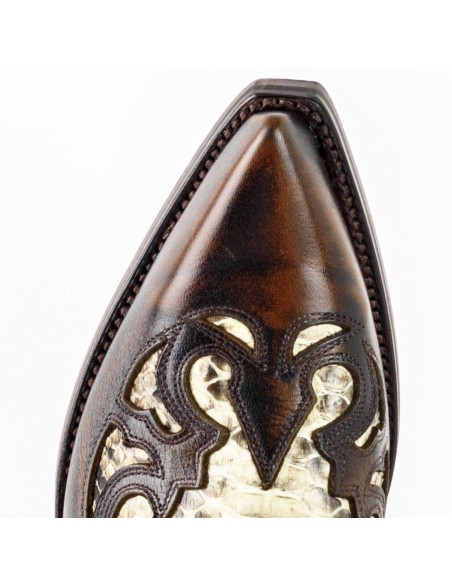 BOTA COWBOY MILANELO ZAMORA PITÓN NATURAL BOTA COWBOY MILANELO ZAMORA PITÓN NATURAL