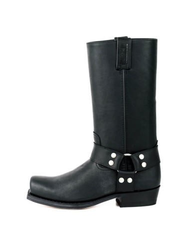 BOTA BIKER 1 PULL GRASS NEGRO MAYURA