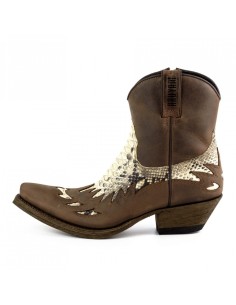 BOTA COWBOY CRAZY OLD SADALE-PITÓN NATURAL 12 MAYURA 2