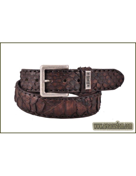 CINTURÓN 1020 PITÓN MARRÓN MAYURA