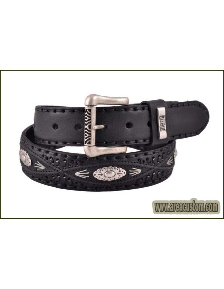 CINTURÓN 338 VACUNO BLACK MAYURA