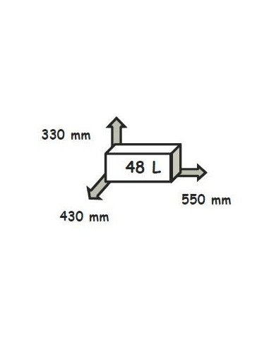 BAUL RÍGIDO FREE BIKER NEGRO MATE