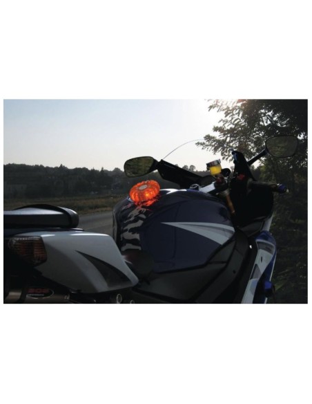 LUZ DE SEGURIDAD ADVERTENCIA 16 LEDS