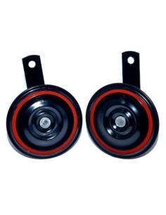 BOCINA NEGRA TWO COLORS HOMOLOGADA