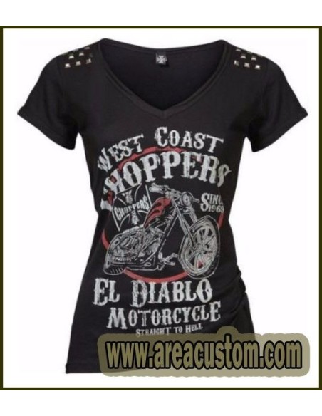 CAMISETA CHICA WCC EL DIABLO 