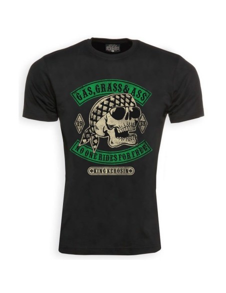 CAMISETA KING KEROSIN GAS BLACK  3XL 