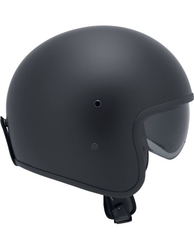 CASCO CUSTOM HIGHWAY 1 NEGRO MATE HOMOLOGADO