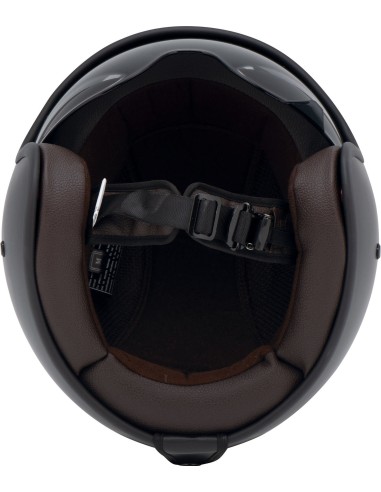 CASCO CUSTOM HIGHWAY 1 NEGRO MATE HOMOLOGADO