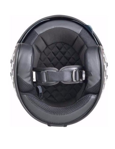 CASCO CUSTOM HIGHWAY 1 VINTAGE VERDE-NEGRO MATE