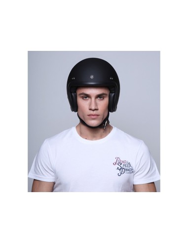 CASCO DMD JET VINTAGE MATT BLACK