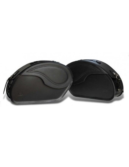 ALFORJAS VENDETTA RIGIDAS PIEL BASICAS