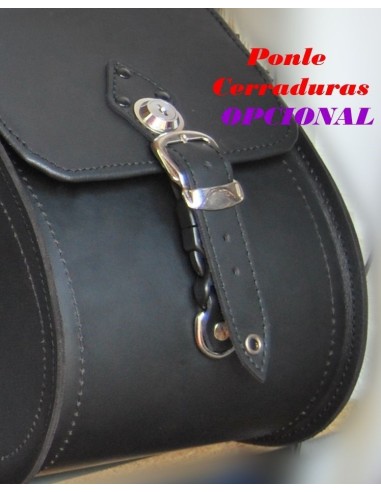 ALFORJAS VENDETTA RIGIDAS PIEL BASICAS