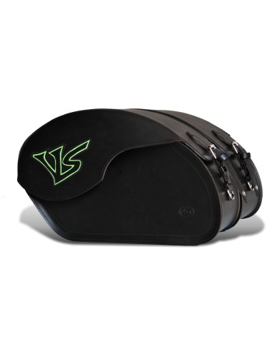 ALFORJAS KAWASAKI VULCAN S VENDETTA RIGIDAS PIEL 