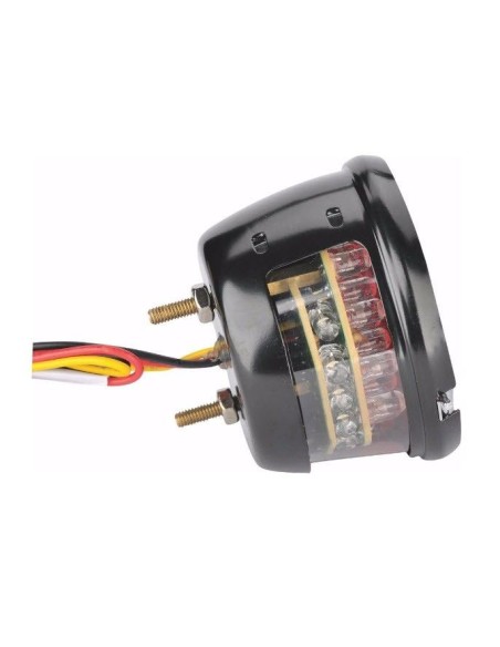 PILOTO TRASERO LED NEGRO CON LUZ DE MATRICULA HOMOLOGADO PILOTO TRASERO LED NEGRO CON LUZ DE MATRICULA HOMOLOGADO