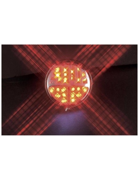 PILOTO TRASERO LED NEGRO CON LUZ DE MATRICULA HOMOLOGADO PILOTO TRASERO LED NEGRO CON LUZ DE MATRICULA HOMOLOGADO