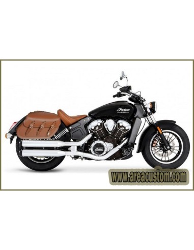 ALFORJAS IBER BASICA MARRON INDIAN SCOUT SIXTY