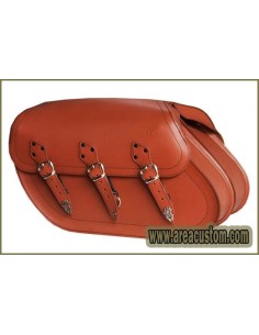 ALFORJAS IBER BASICA MARRON INDIAN SCOUT SIXTY 2