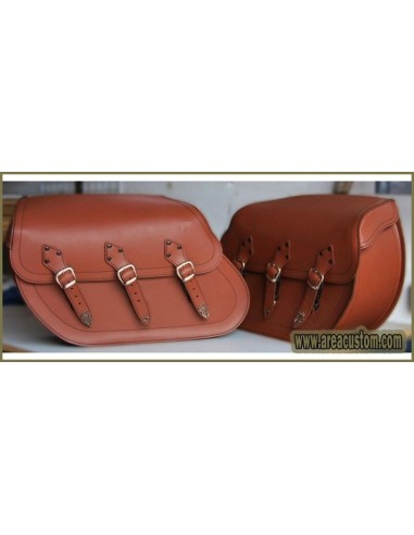 ALFORJAS IBER BASICA MARRON INDIAN SCOUT SIXTY