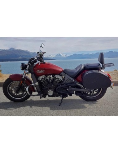 ALFORJAS RIGIDAS PIEL NAPOLEÓN BASICA UNIVERSAL