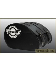 ALFORJAS PIEL NAPOLEÓN BASICA RIGIDAS HONDA VT750 C2 2