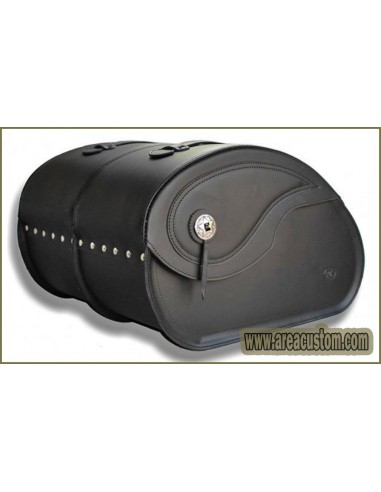 ALFORJAS PIEL NAPOLEÓN BASICA RIGIDAS KAWASAKI VN 900