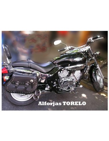 ALFORJAS PIEL TORELO CLÁSICA DELUXE