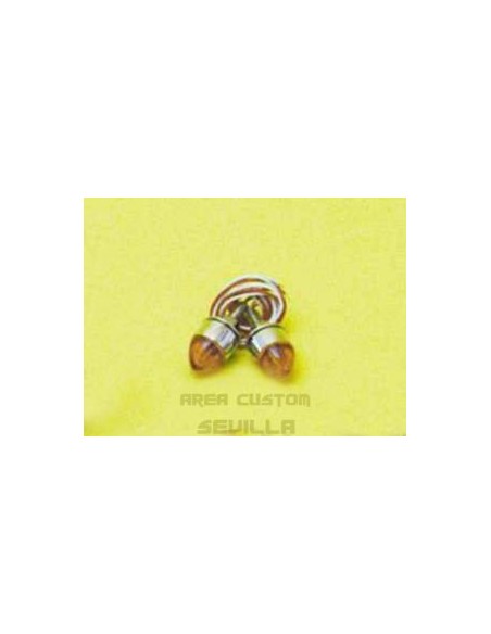 Tornillo Matriculas con Luz Roja
