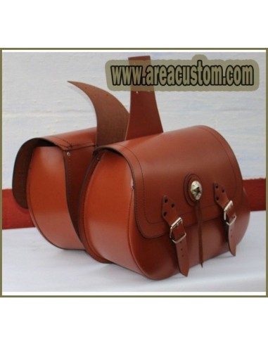 ALFORJAS TORELO MARRON BASICAS SUZUKI INTRUDER 800