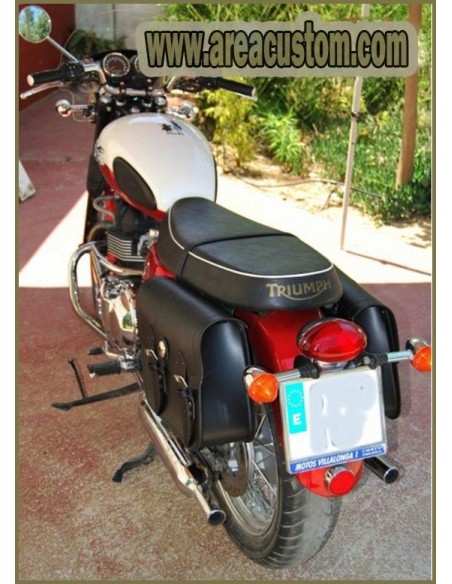 ALFORJAS APACHE TRIUMPH BONNEVILLE T100 - T120 ALFORJAS APACHE TRIUMPH BONNEVILLE T100 - T120