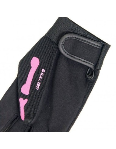 GUANTES PINK SKELETON CHICAS MECHANIC HOT LEATHERS