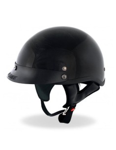Llavero de moto con casco custom color blanco estrella negra-.