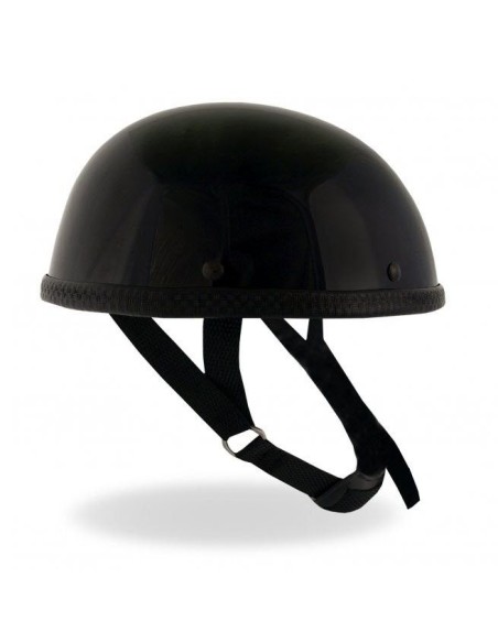 CASCO MOTO TURTLE STYLE NEGRO BRILLO