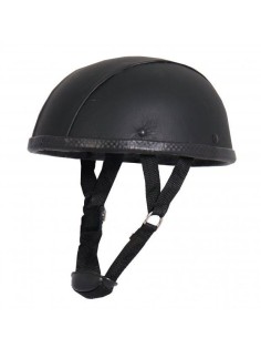 CASCO PIEL TURTLE STYLE NEGRO