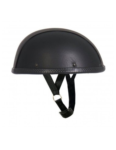 CASCO PIEL TURTLE STYLE NEGRO